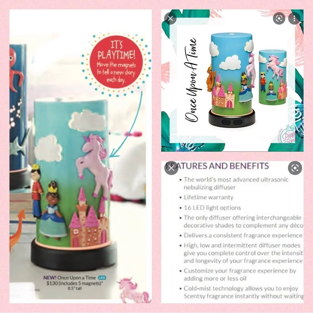 Once Upon A Time Scentsy Diffuser Shade